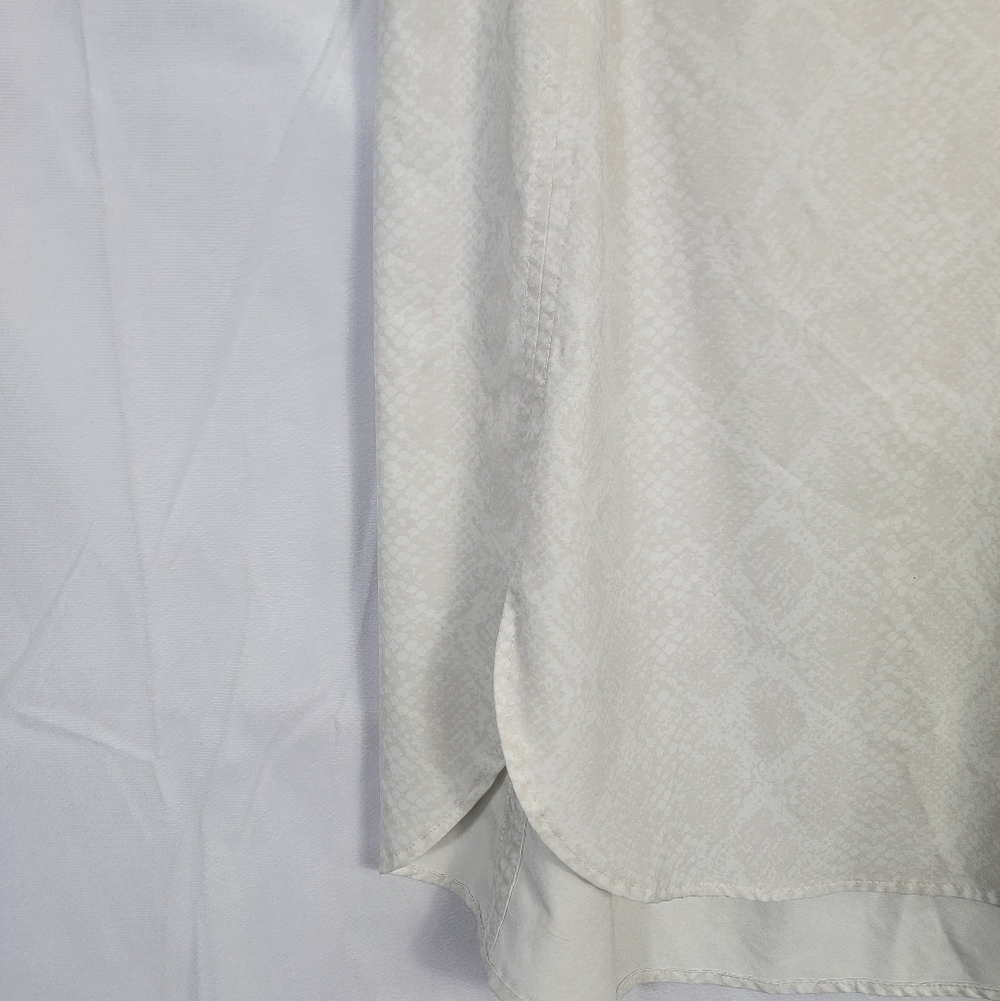 Women's Xxs Athleta White Sleeveless Top - Picture 2 of 5